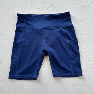 Baleaf Biker Shorts Blue Large